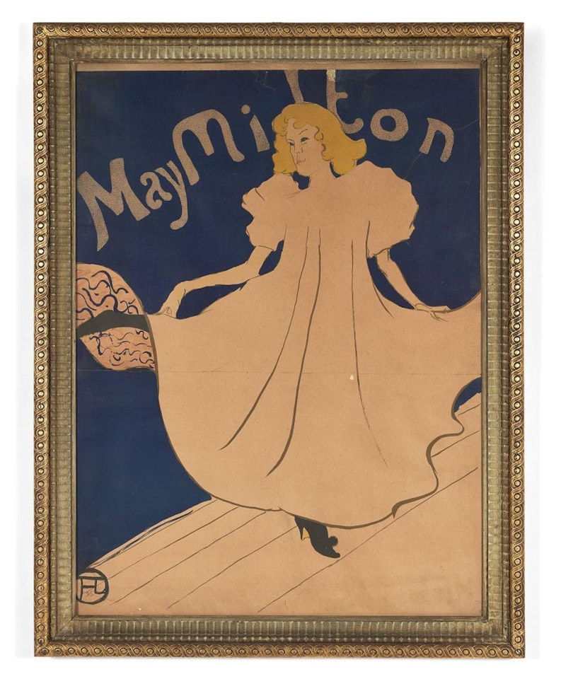 May Milton by Henri de Toulouse-Lautrec