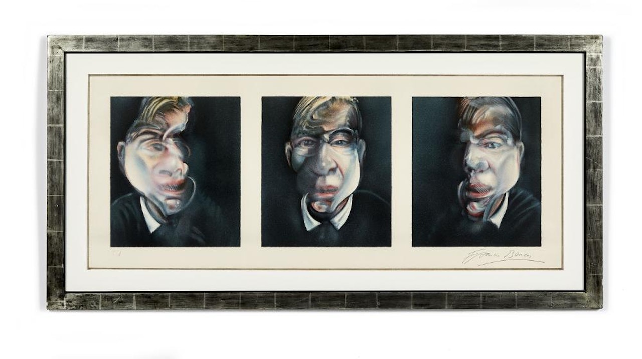 3 études pour un autoportrait by Francis Bacon