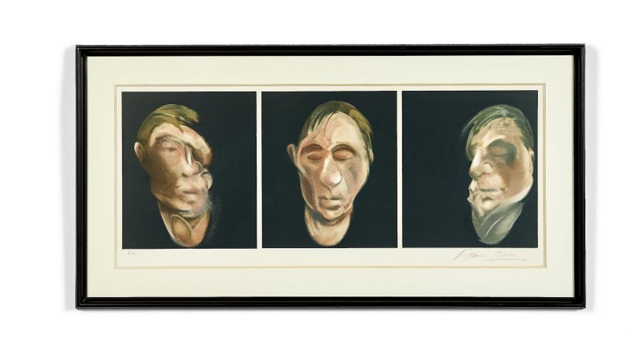 3 études pour un autoportrait by Francis Bacon