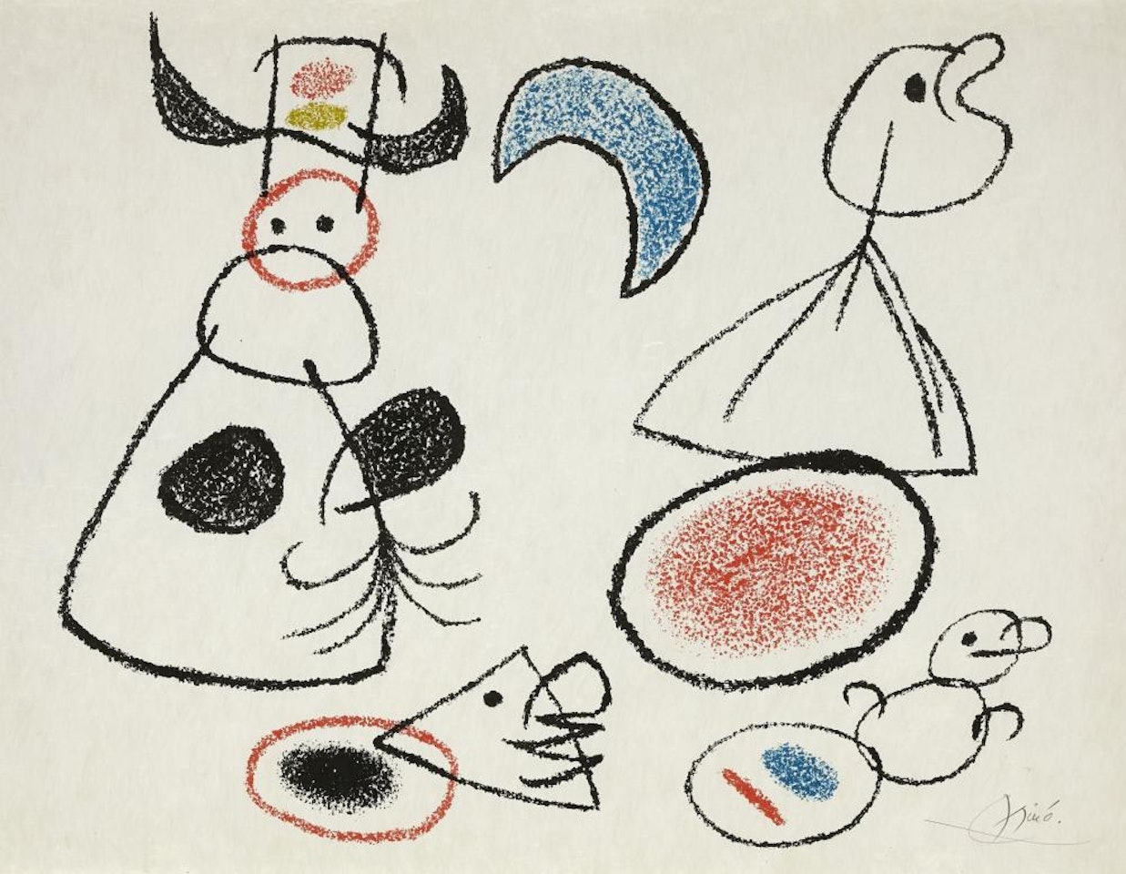 Ubu aux baléares by Joan Miró