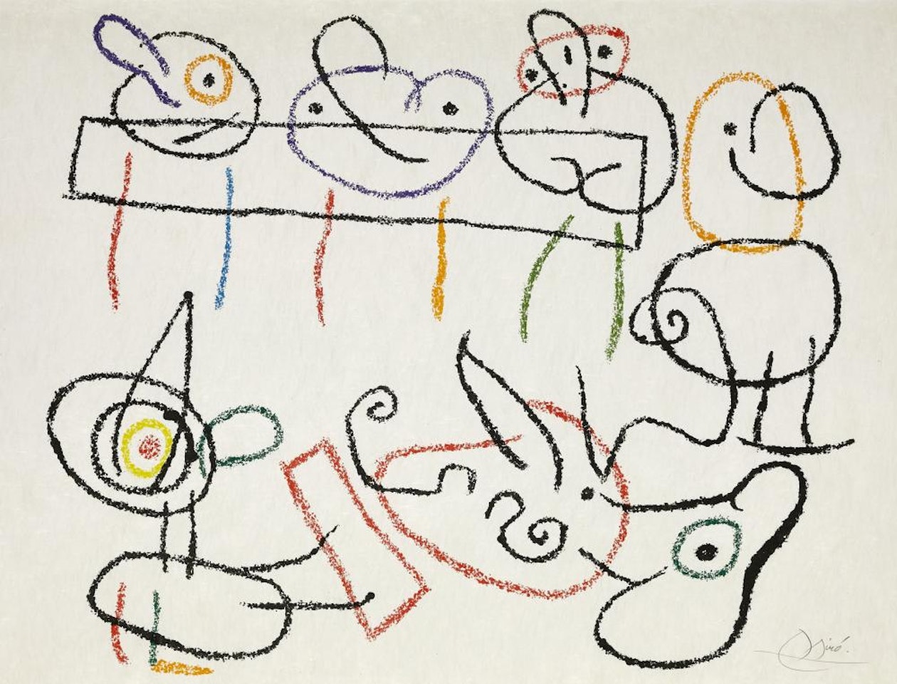Ubu aux baléares by Joan Miró