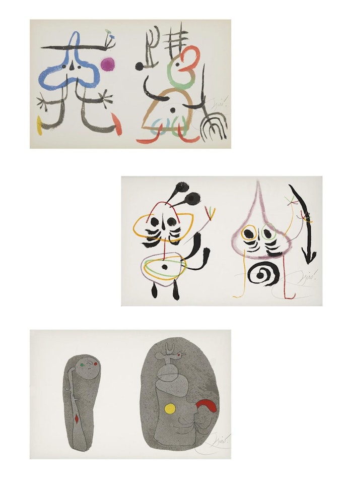L'enfance d'Ubu by Joan Miró