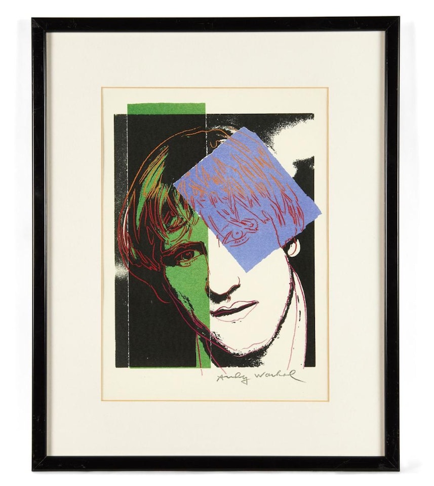 Gérard Depardieu by Andy Warhol