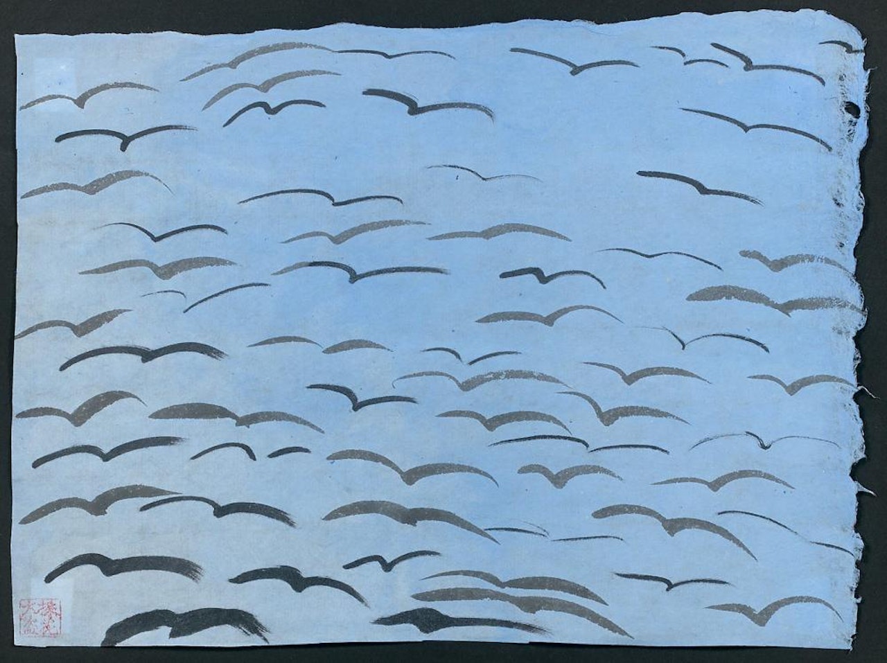 BIRDS OF PASSAGE  by Walasse Ting