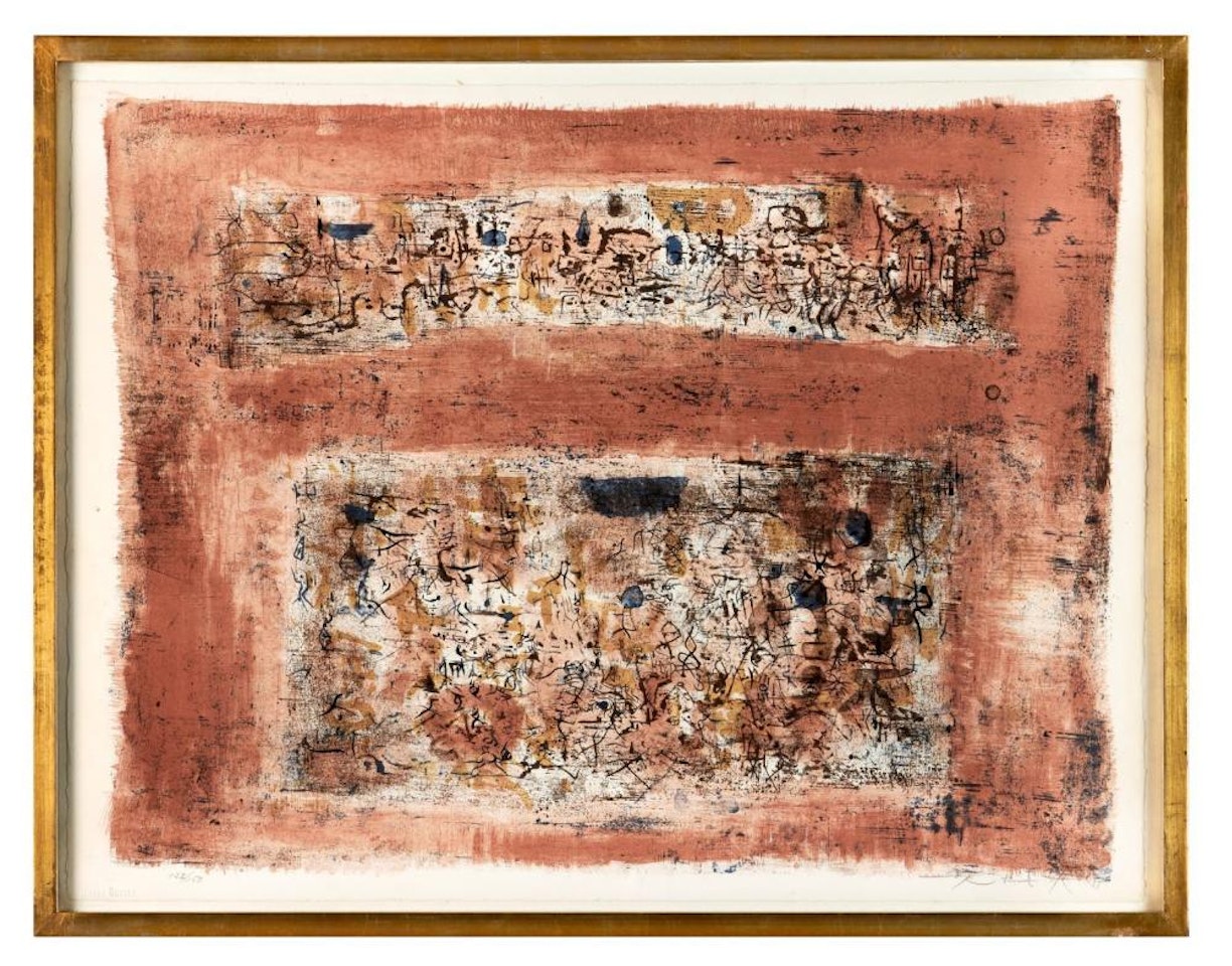 Entre deux villes by Zao Wou-Ki