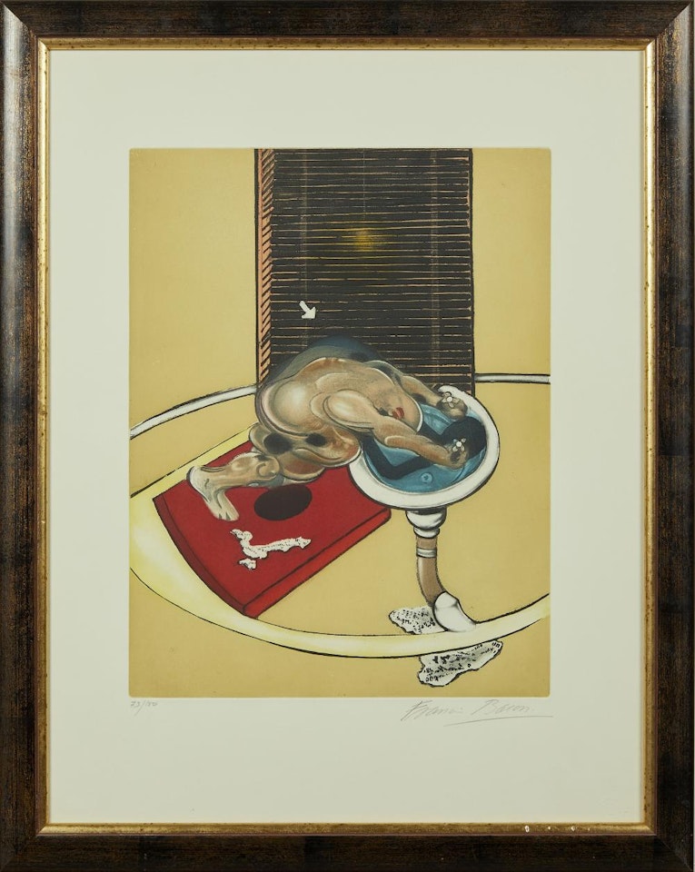 L'homme au lavabo  by Francis Bacon