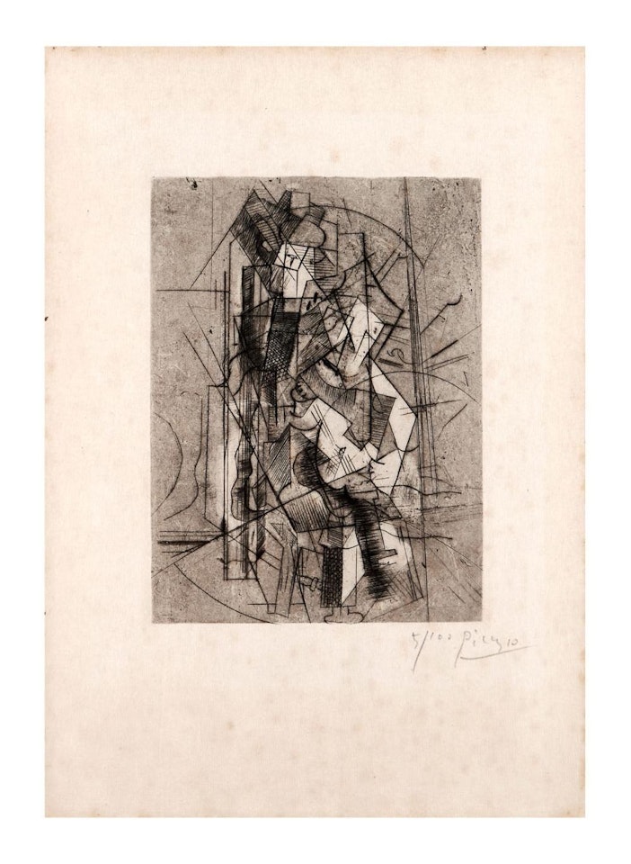 L''homme à la Guitare by Pablo Picasso