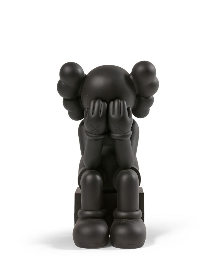 Passing through Companion (Black) by Kaws
