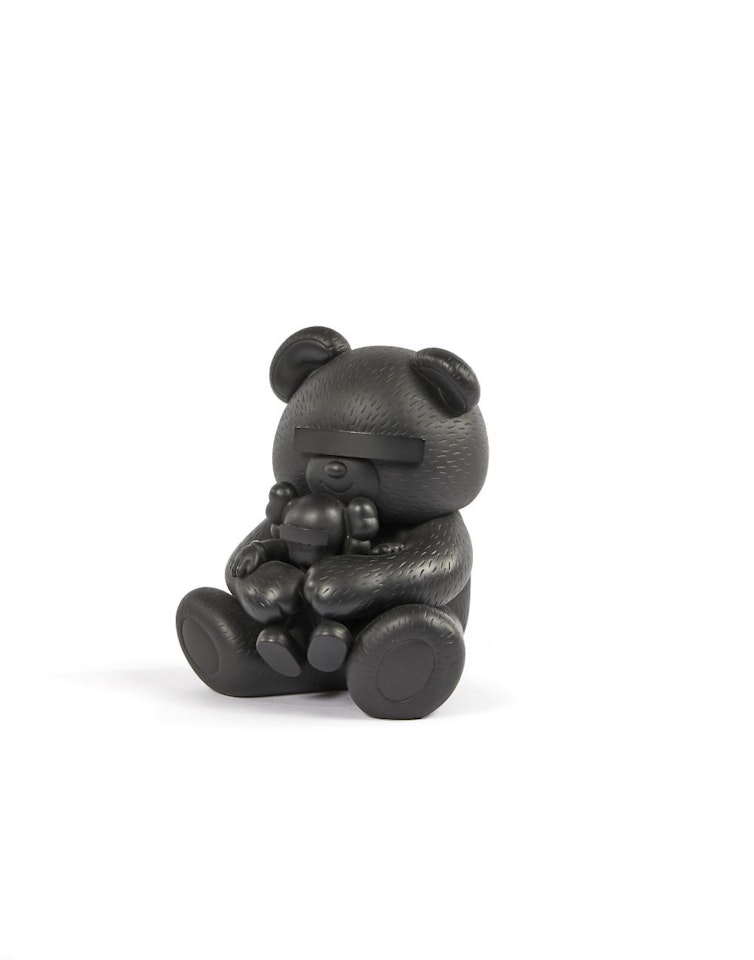 Undercover bear Companion (Black) by Kaws