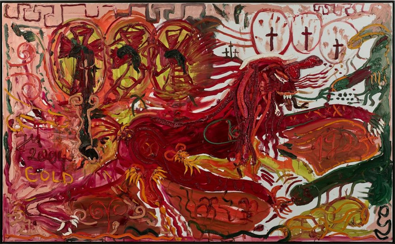 DIE SÄBELZAHNTIGERIN DE MEESEEWOLF by Jonathan Meese