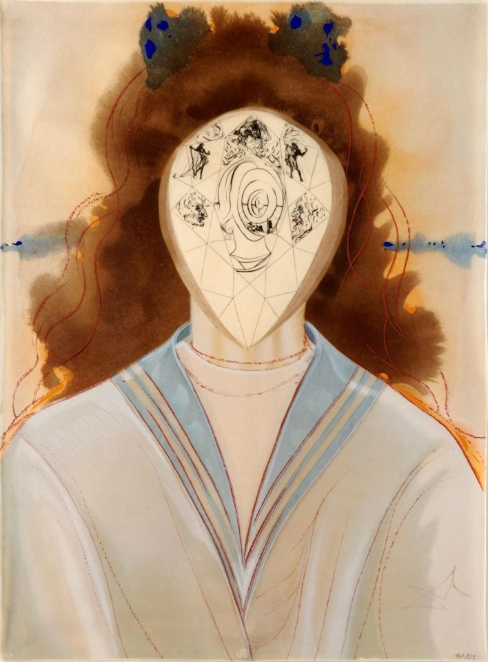 L'immortalité by Salvador Dali