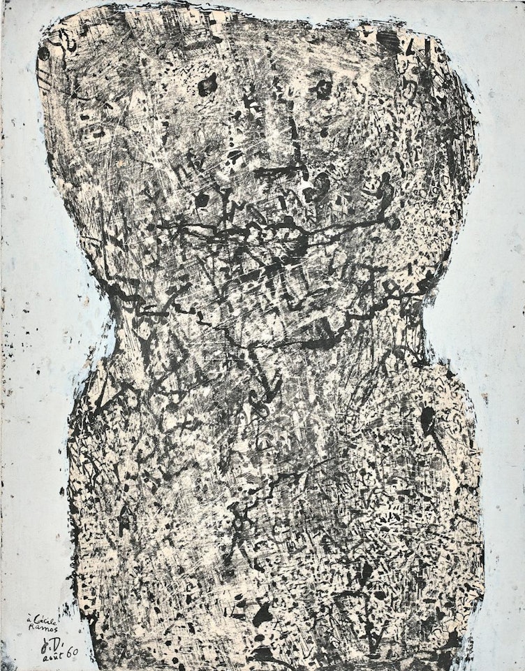 PERSONNAGE (BUSTE) by Jean Dubuffet