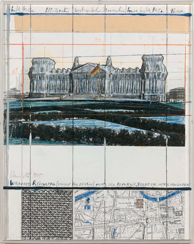 WRAPPED REISCHTAG (PROJECT FOR BERLIN) by Christo