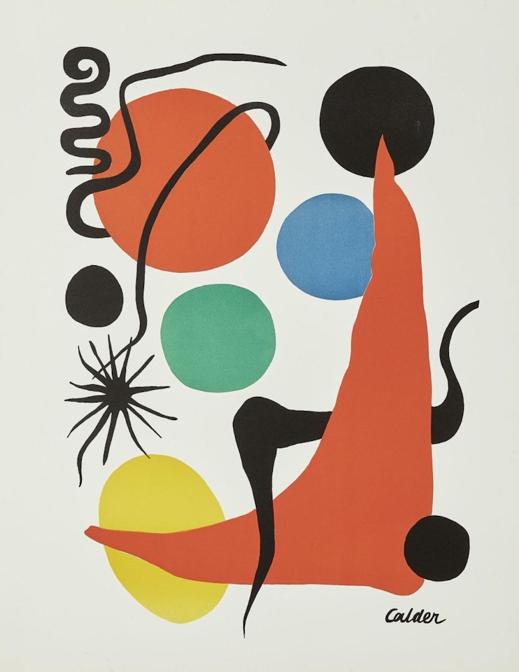 Pour la Galerie Jacques Damase by Alexander Calder