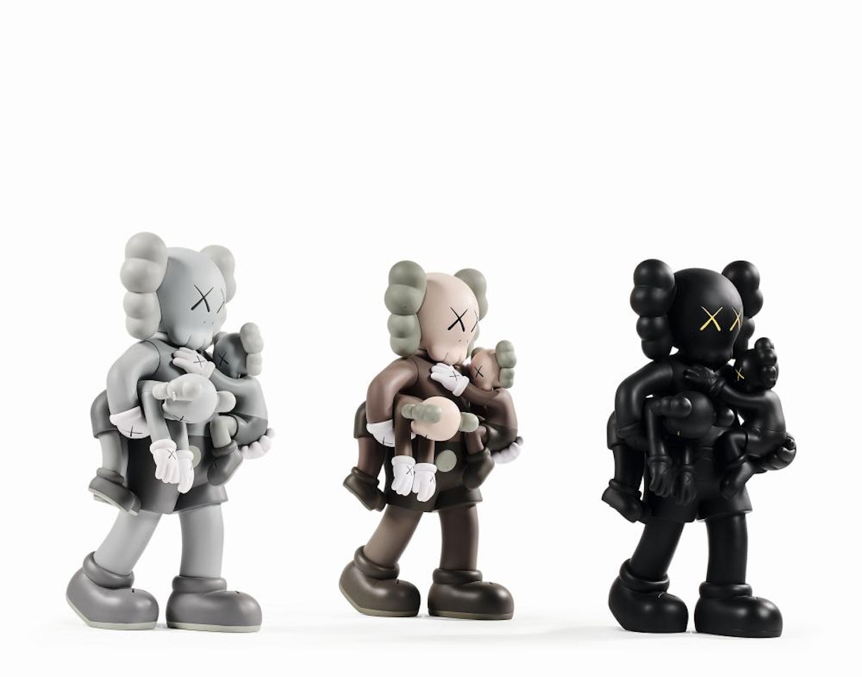 Clean Slate (Grey-Brown-Black) by Kaws