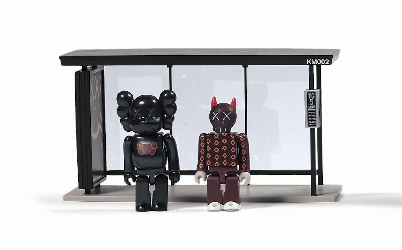 Kubrick 100% / Bus Stop by Kaws