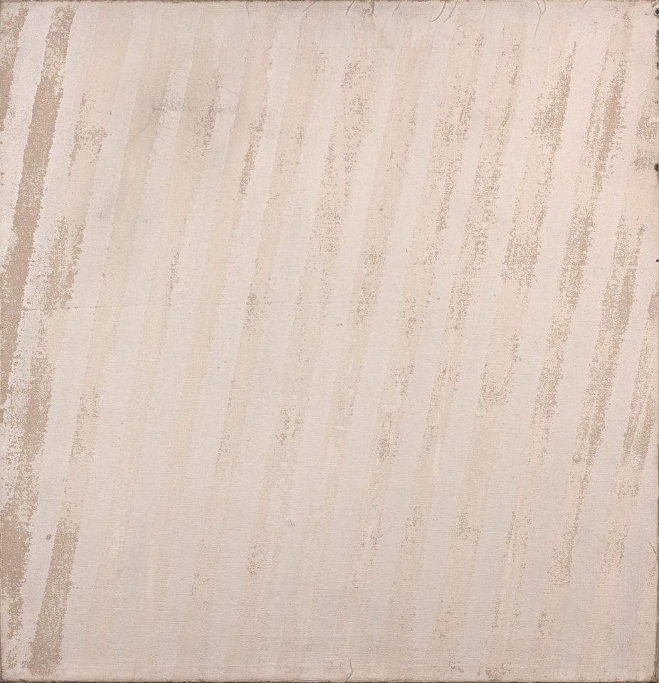 BLANC OBLICOLLOR (I) by Jean Degottex