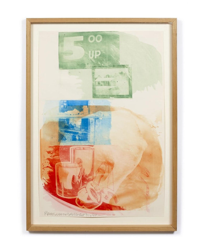 Collatéral, fom Ground rules by Robert Rauschenberg