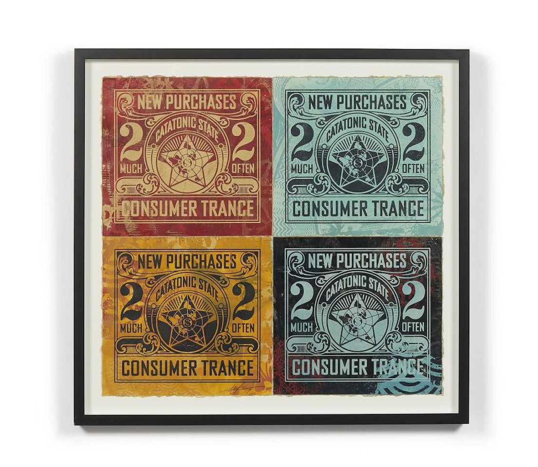 Consumer Transe version 1 by Shepard Fairey