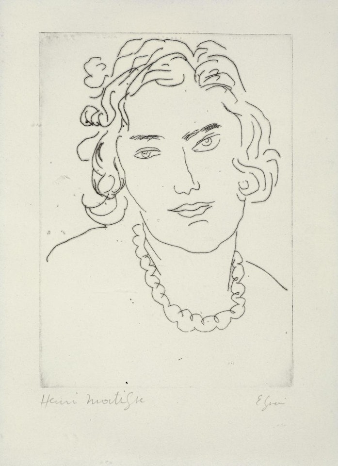 Le grand collier by Henri Matisse