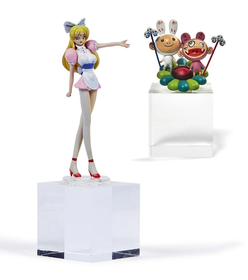 Miss KO2 et Kaikai Kiki and Flower Brown by Takashi Murakami