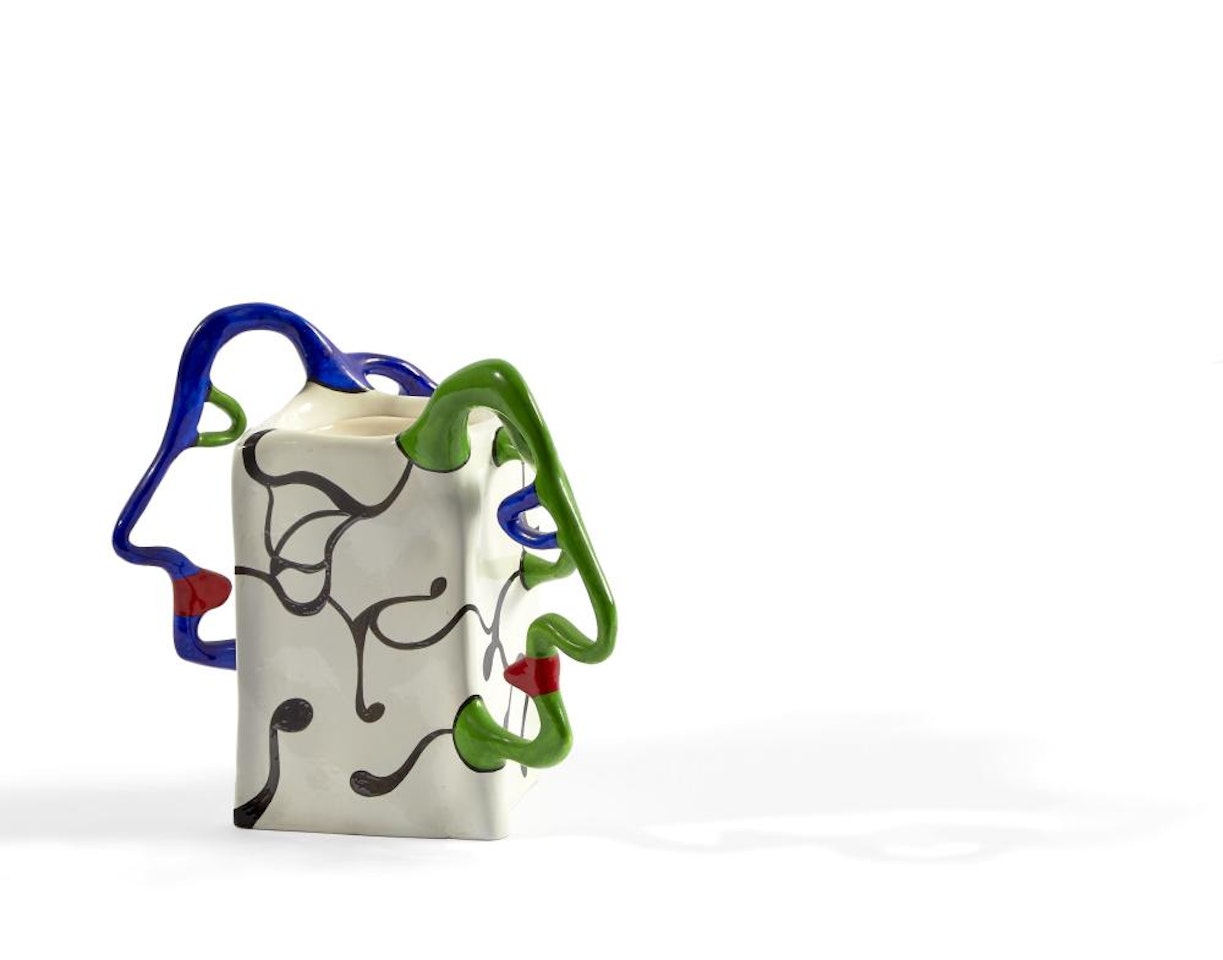 Vase aux deux têtes by Niki de Saint Phalle