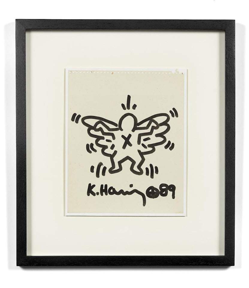 Sans titre (Angel icon) by Keith Haring