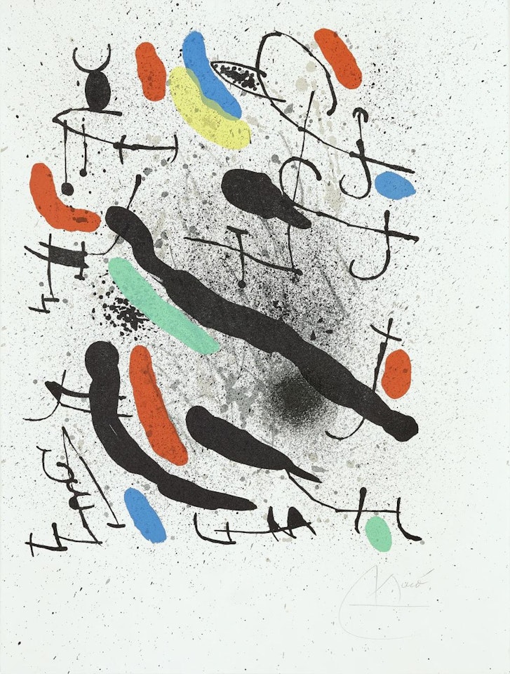 Liberté des libertés - Planche 3 by Joan Miró