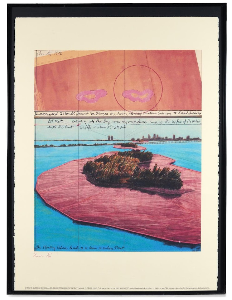 Surrounded Islands, Project for Biscayne Bay , Miami, Florida by Christo
