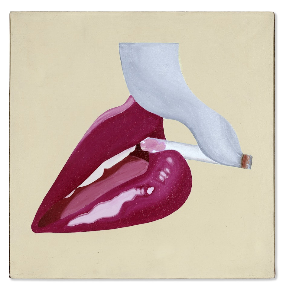 Study for Mouth #16 by Tom Wesselmann