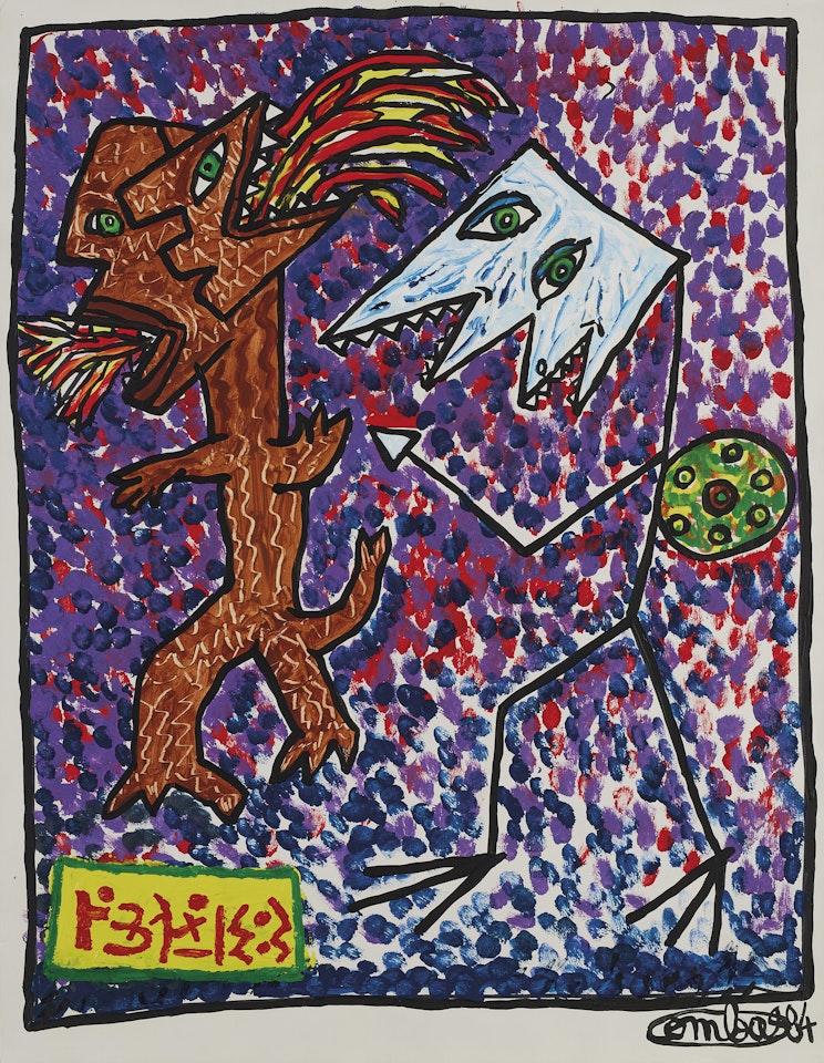 Le spiocé by Robert Combas
