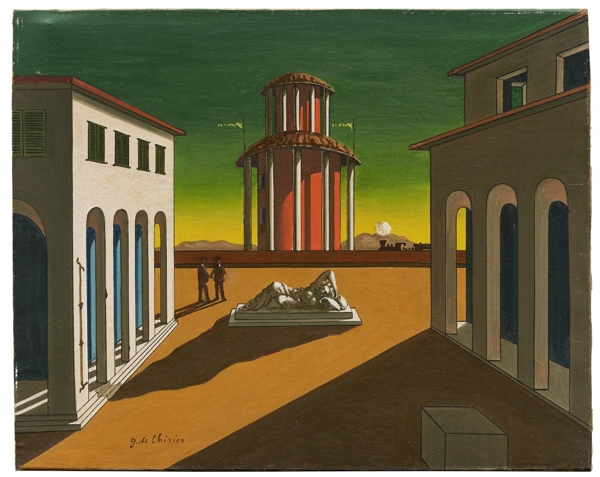 Piazza d'Italia by Giorgio de Chirico