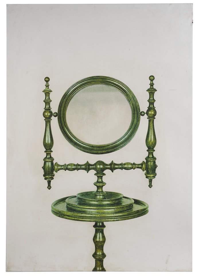 Specchio da toeletta by Michelangelo Pistoletto