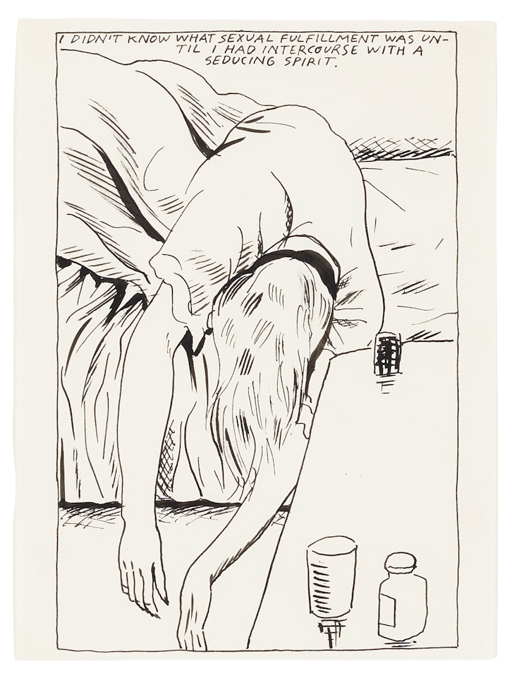 No title (I didn't know...) by Raymond Pettibon