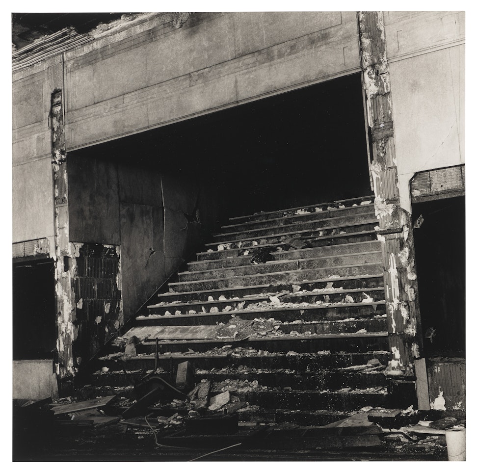 Ruined Staircase, Pier by Peter Hujar