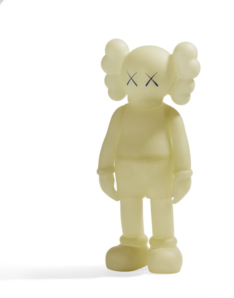 Companion, (5 years later) Blue-Glow-in-the-Dark by Kaws