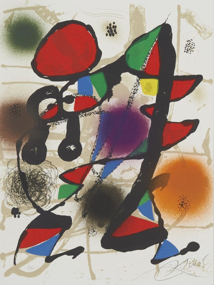 Miro Lithographe III by Joan Miró