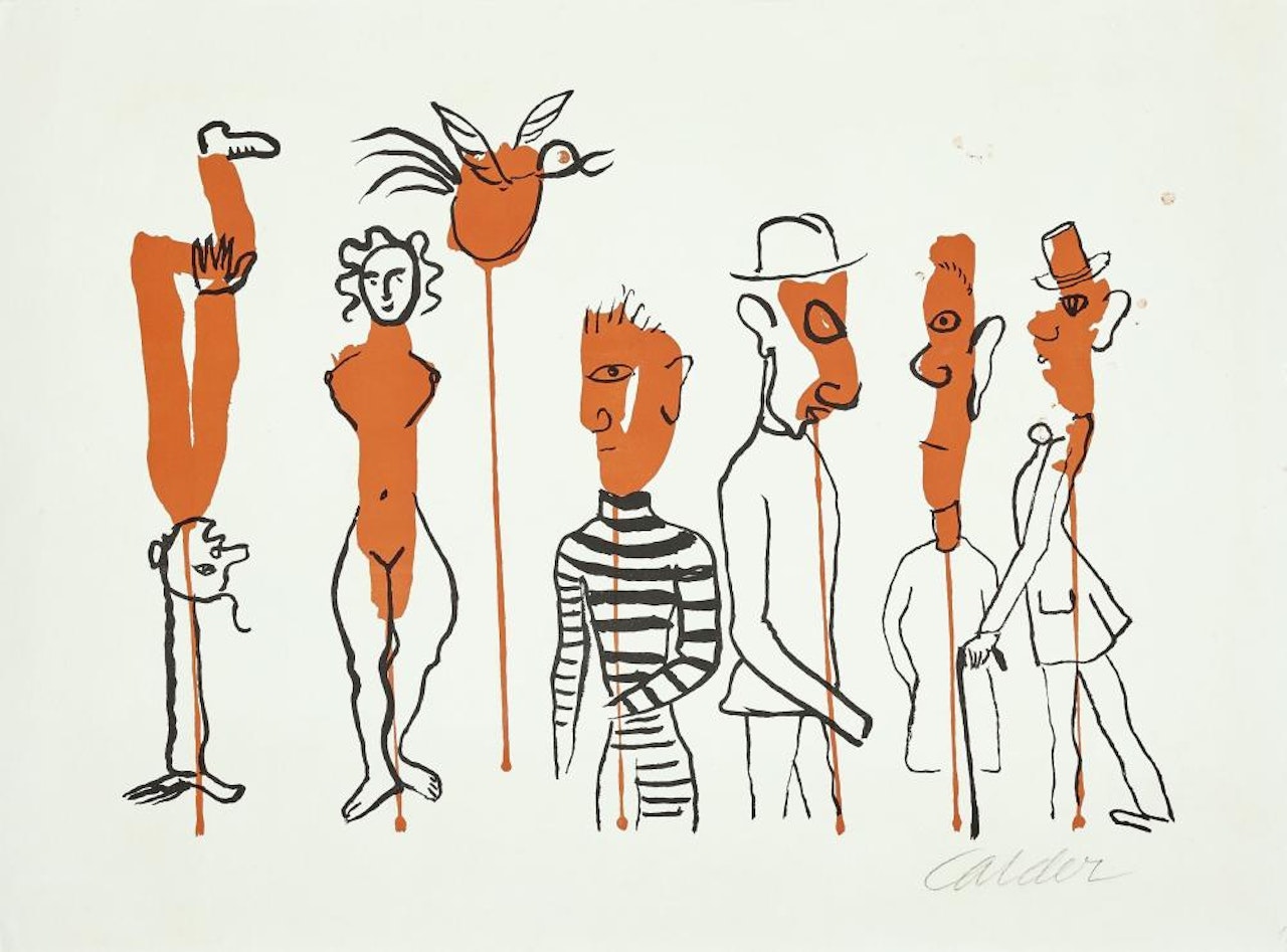 Personnages by Alexander Calder