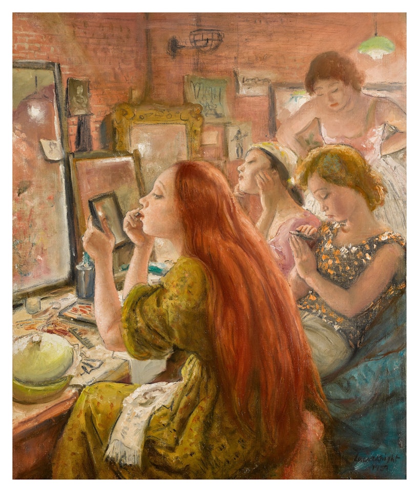 Make-up (Dressing Room) by Laura Knight