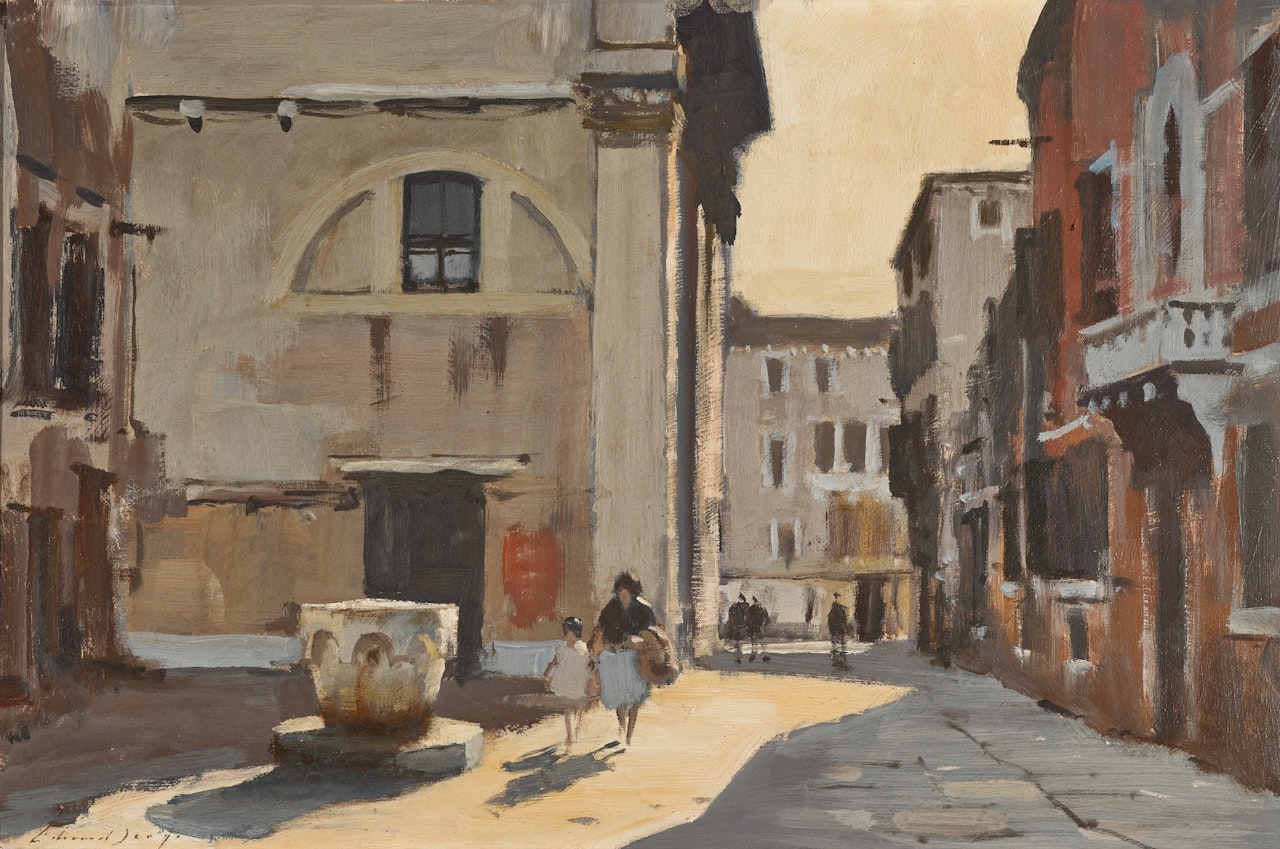 A Well in Venice by Edward Seago