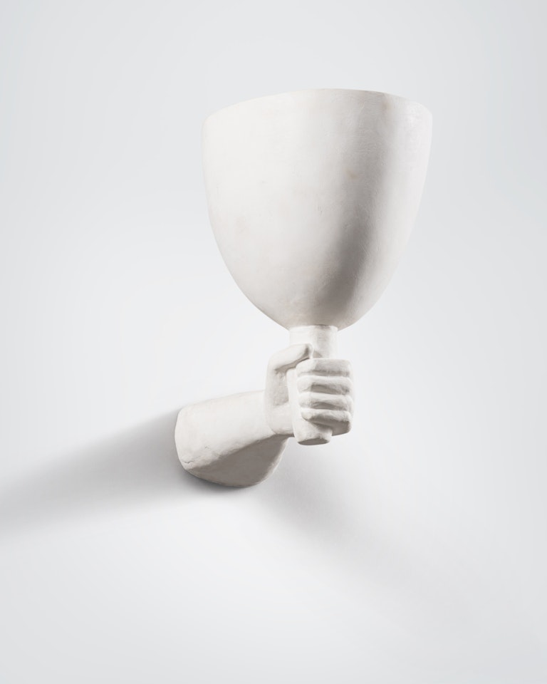 Le Poing" Sconce by Alberto Giacometti