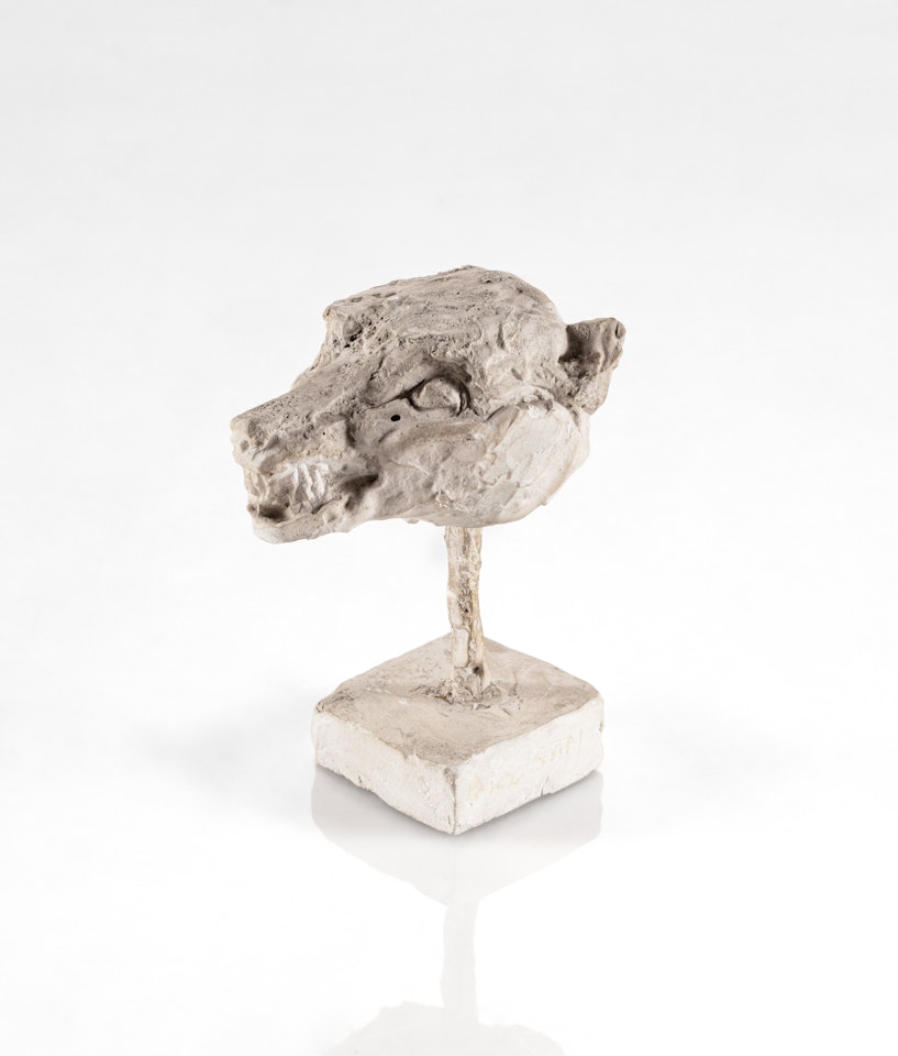 Unique Tête de Renard by Diego Giacometti
