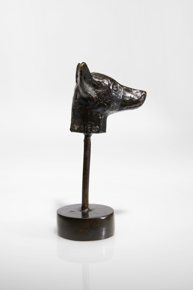 Tête de la Chienne Séraphine by Diego Giacometti
