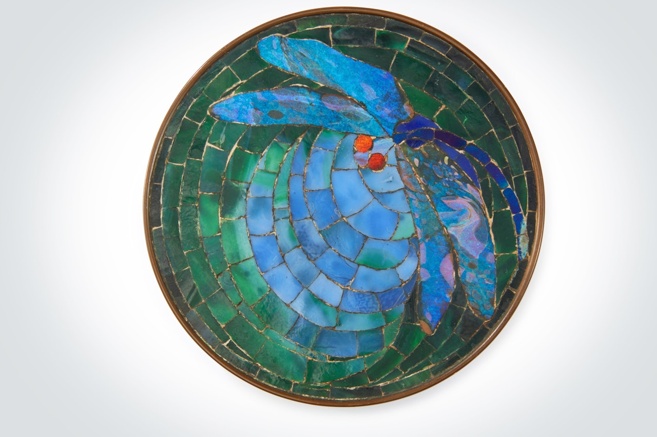 "Dragonfly" Trivet by Tiffany Studios
