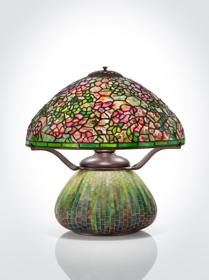 “Rambling Rose” Table Lamp by Tiffany Studios