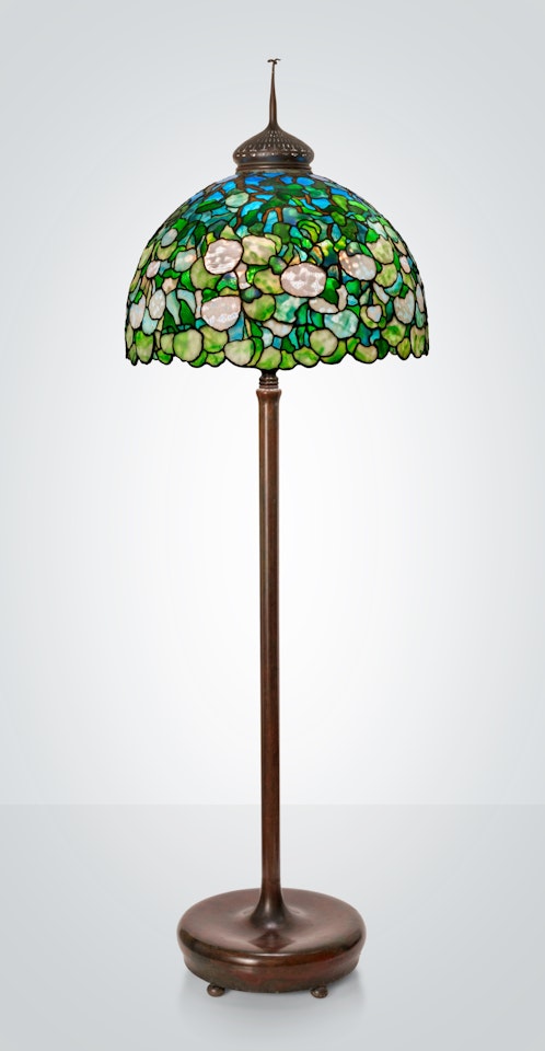 "Snowball" Floor Lamp by Tiffany Studios