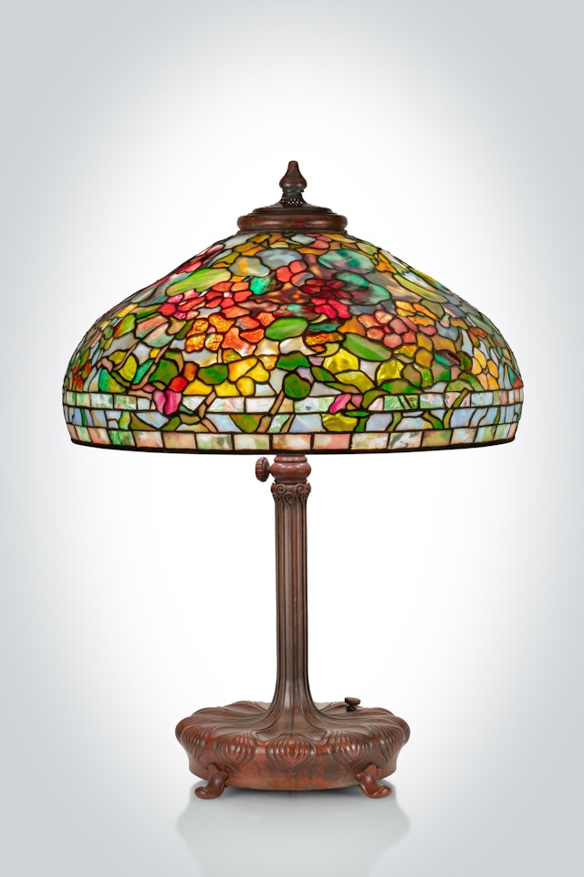 "Nasturtium" Table Lamp by Tiffany Studios