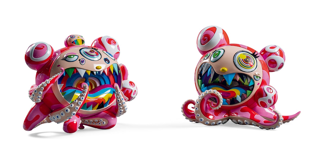 MURAKAMI × COMPLEXCON DOBTOPUS BY BAIT × SWITCH (A; & B) by Takashi Murakami