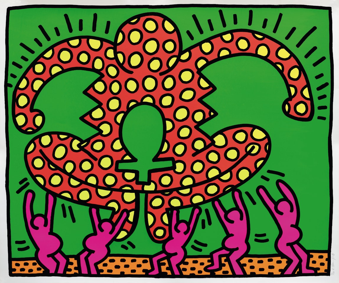 Untitled (L. PG. 33) by Keith Haring