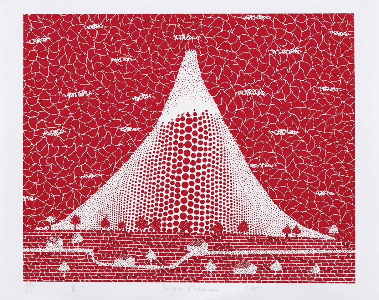 Mt. Fuji by Yayoi Kusama